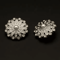 Vintage Pearl Diamond Metal Buttons Set Elegant DIY Sewing Clothing Accessories 10pcs 1