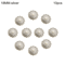 Vintage Pearl Diamond Metal Buttons Set Elegant DIY Sewing Clothing Accessories 10pcs 3