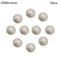 Vintage Pearl Diamond Metal Buttons Set Elegant DIY Sewing Clothing Accessories 10pcs 4