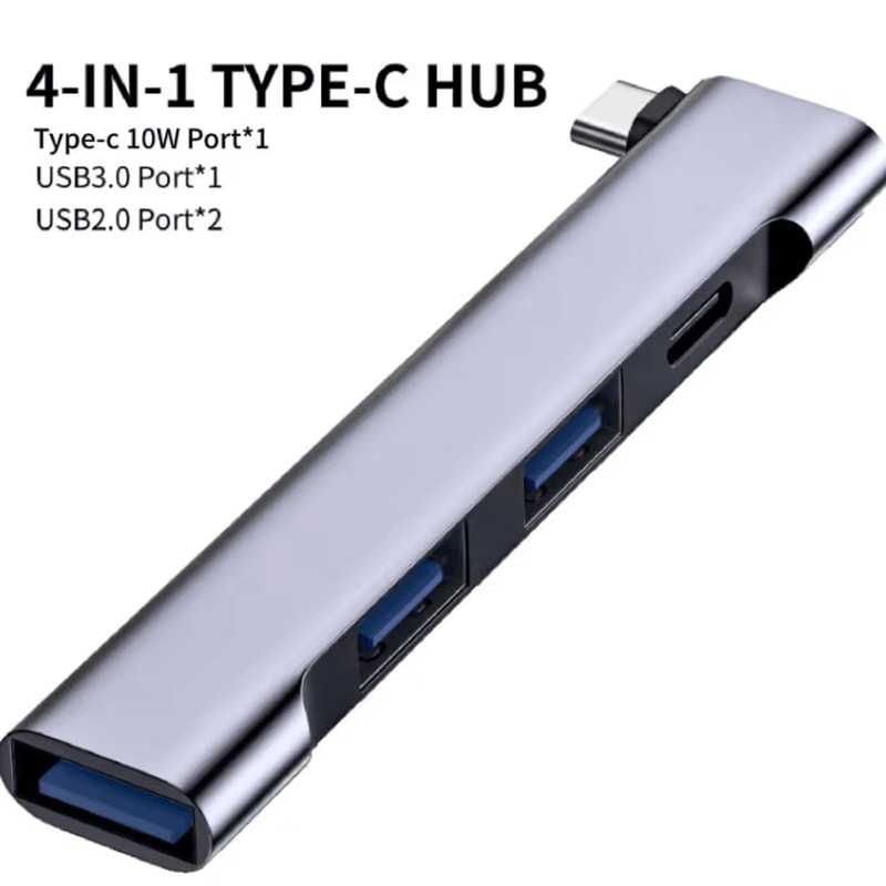 HighSpeed USBC Multiport Hub Laptop Docking Station With PD Charging USB 30 6