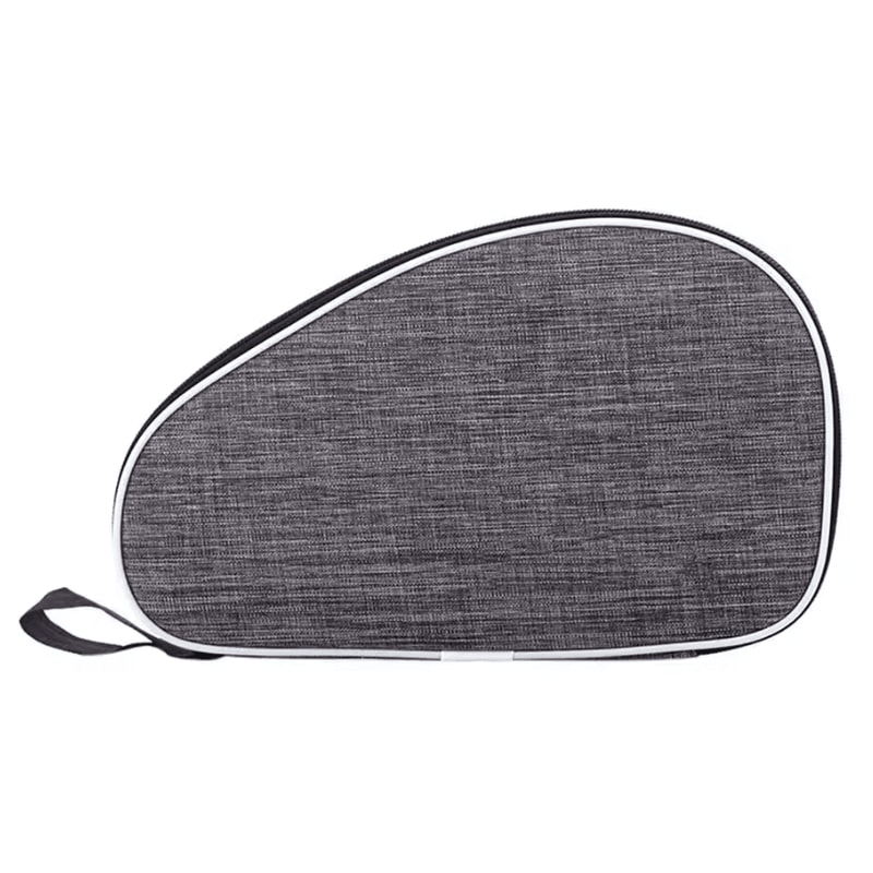 Portable Ping Pong Paddle Case With Belt Single Racket Protective Storage Bag 1