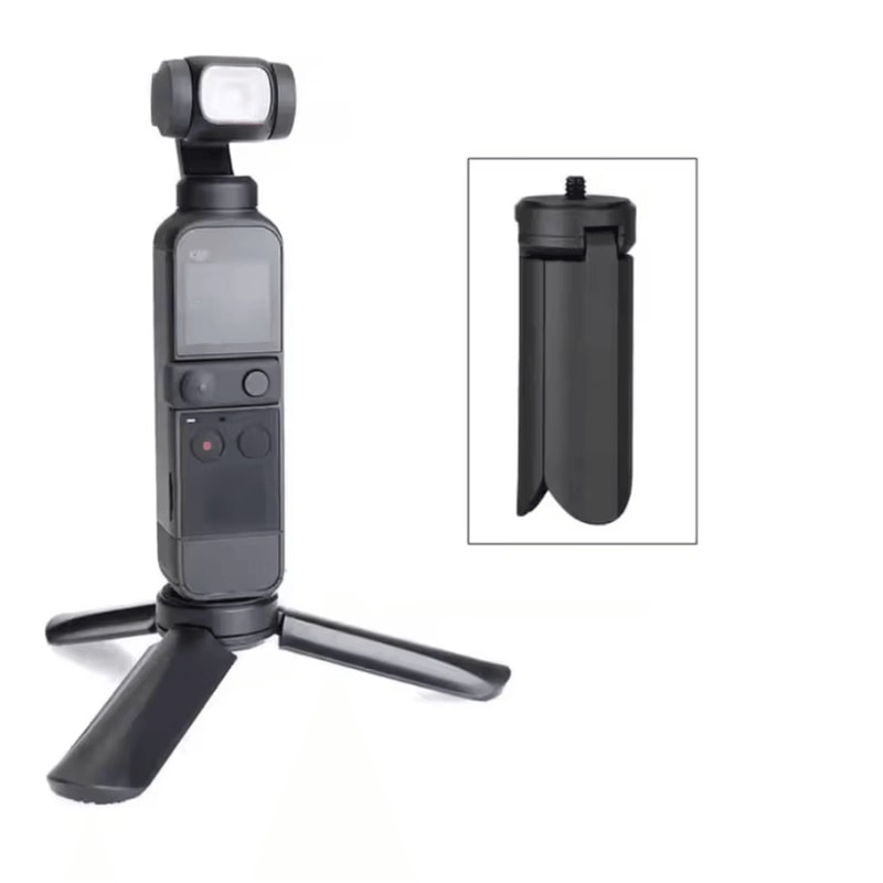 Mini Pocket Tripod Stand For DJI Osmo Pocket 3 Portable Desktop Camera Holder Selfie Stick 0
