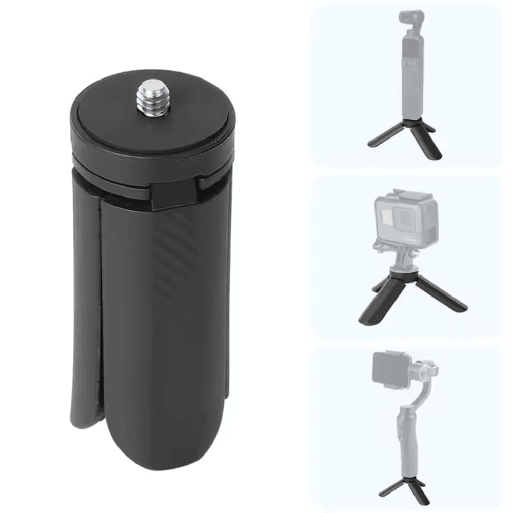 Mini Pocket Tripod Stand For DJI Osmo Pocket 3 Portable Desktop Camera Holder Selfie Stick 3