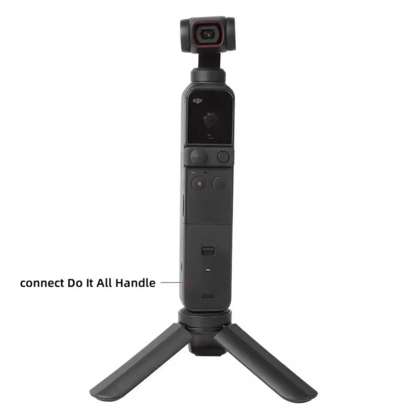 Mini Pocket Tripod Stand For DJI Osmo Pocket 3 Portable Desktop Camera Holder Selfie Stick 4