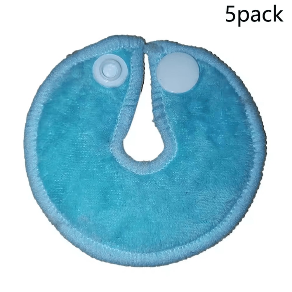 Soft Absorbent GTube Pads Holder Set Reusable Feeding Tube Covers 5 Pack 3