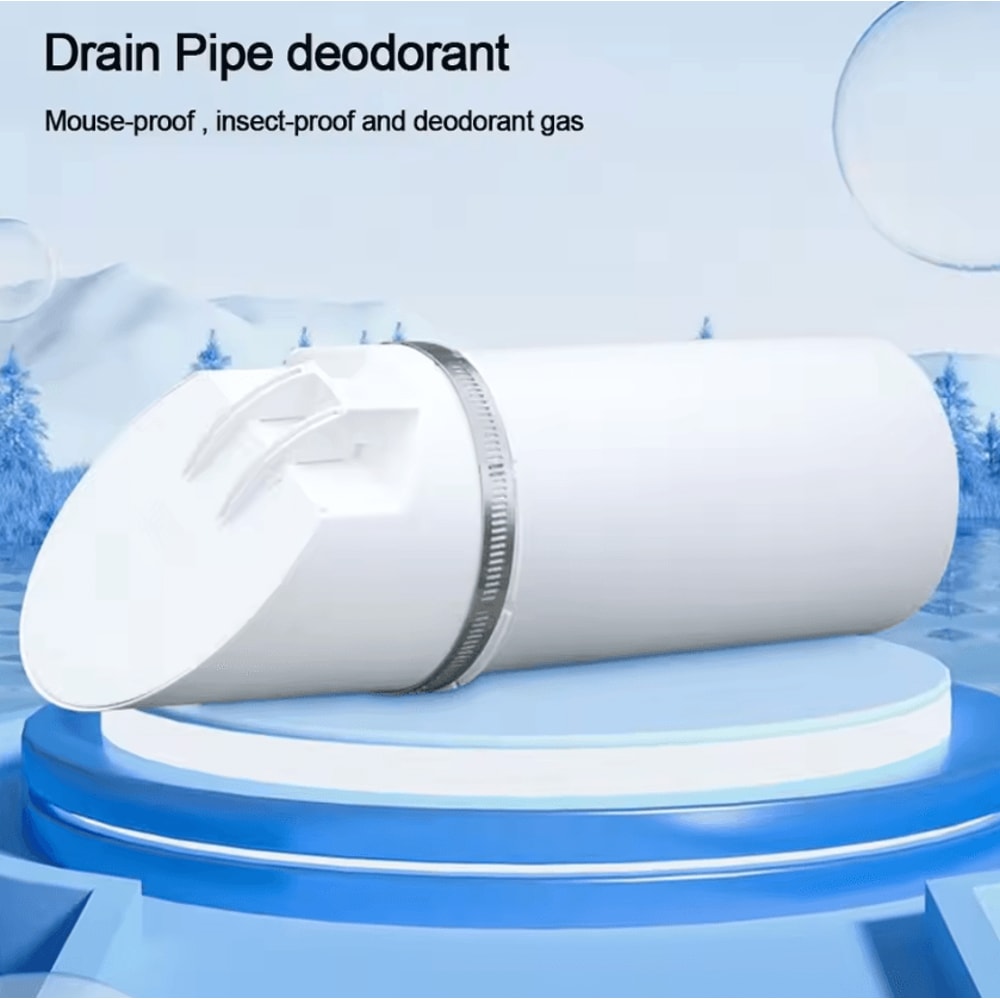 AntiOdor Drain Pipe Cover Cap InsectProof Roof Floor Drain Protector 50160mm 1