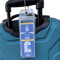 Waterproof Cruise Luggage Tag Holder Zip Seal Label Sleeve With Steel Loop 3