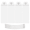 Waterproof Cruise Luggage Tag Holder Zip Seal Label Sleeve With Steel Loop 4