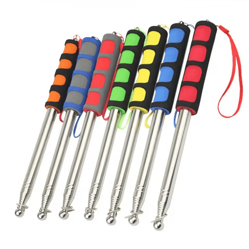 Telescopic Stainless Steel Pointer Stick For Teaching Tours Presentations 0
