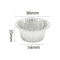50PCS NonStick Foil Cupcake Liners Disposable Muffin Baking Cups For Easy MessFree Baking 4