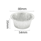 50PCS NonStick Foil Cupcake Liners Disposable Muffin Baking Cups For Easy MessFree Baking 4