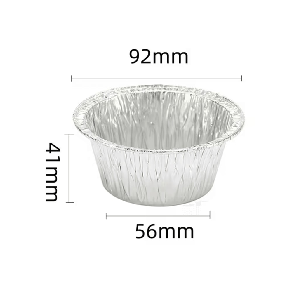 50PCS NonStick Foil Cupcake Liners Disposable Muffin Baking Cups For Easy MessFree Baking 5