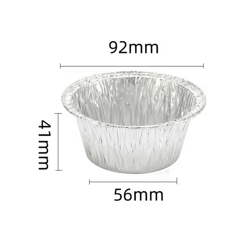 50PCS NonStick Foil Cupcake Liners Disposable Muffin Baking Cups For Easy MessFree Baking 5