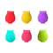Creative Drink Markers Set Fun Silicone Wine Glass Charms For Parties Cocktails 10