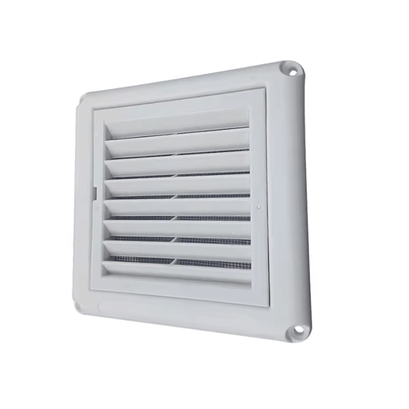 Air Vent Grille Cover With Flaps Durable Wall Ventilation Outlet For Efficient Airflow 2