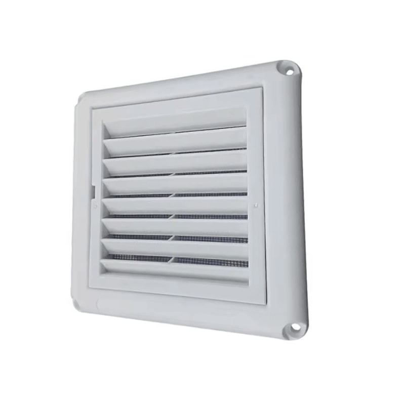 Air Vent Grille Cover With Flaps Durable Wall Ventilation Outlet For Efficient Airflow 3
