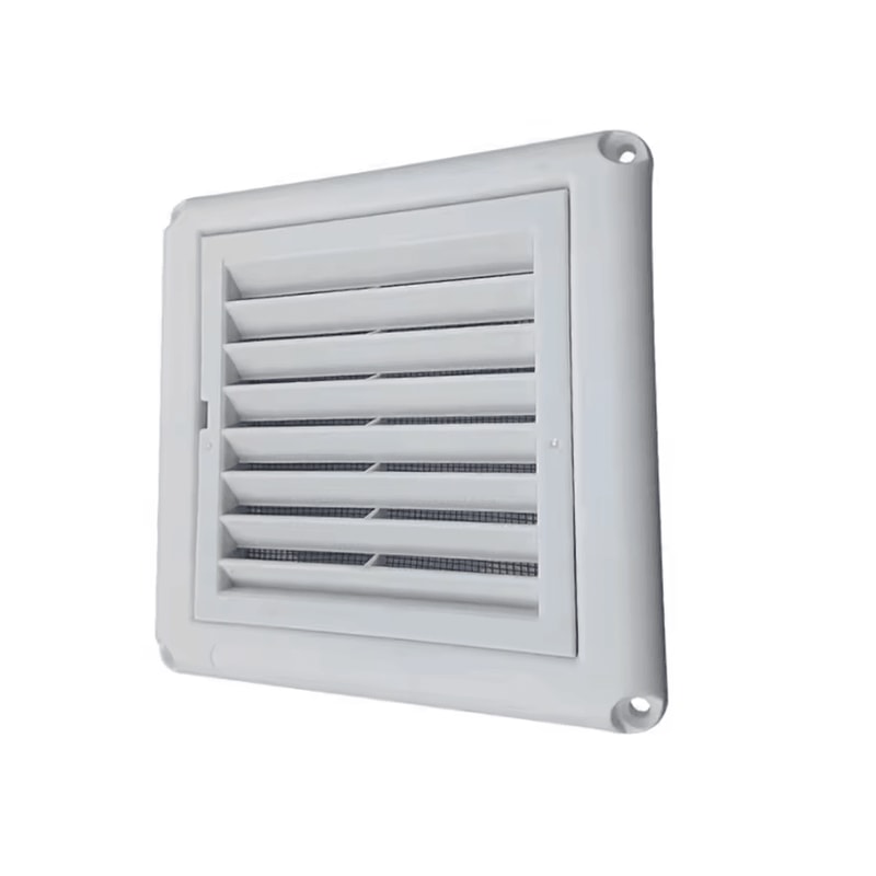 Air Vent Grille Cover With Flaps Durable Wall Ventilation Outlet For Efficient Airflow 4