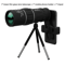 16x52 High Power Monocular Telescope Dual Focus HD Zoom LongRange Spyglass 4