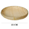 EcoWeave Handmade Bamboo Tray Basket Natural Wicker Bread Serving Basket 3