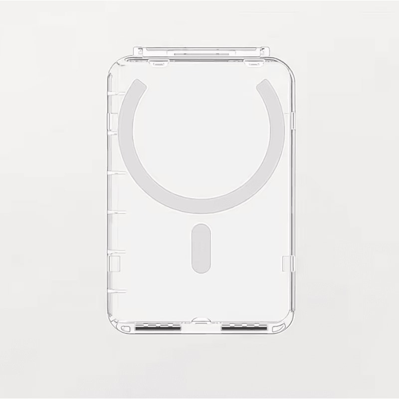 MagSnap Clear MagSafe Card Holder Shockproof Magnetic Wallet With Stand For IPhone 4