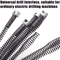 PowerDrain DrillAssist Pipe Cleaner Flexible Spring Drain Unclogging Tool 1