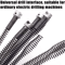 PowerDrain DrillAssist Pipe Cleaner Flexible Spring Drain Unclogging Tool 1