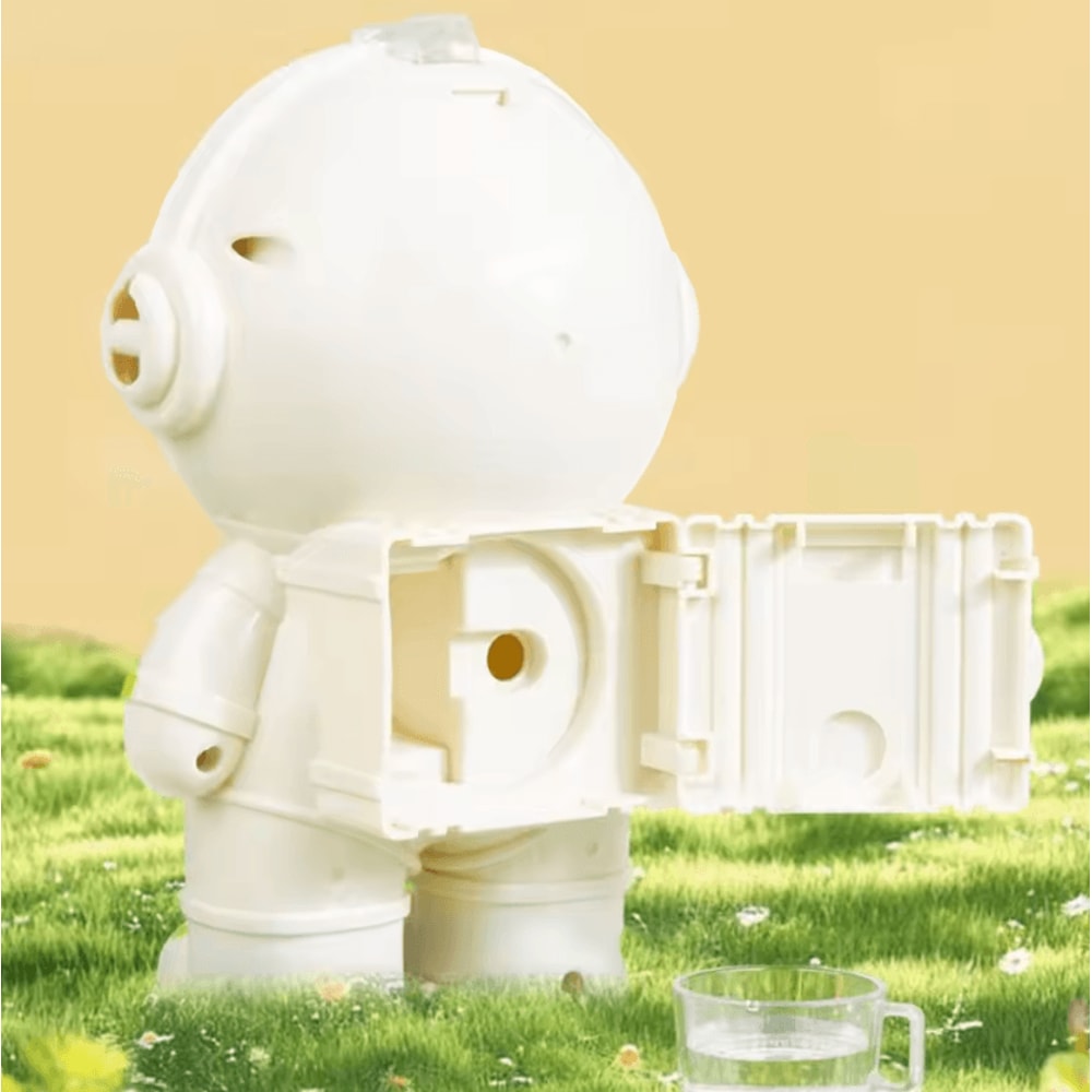 AstroSip Mini Water Dispenser Bottle Cute Astronaut Kids Straw Cup With Press System 1