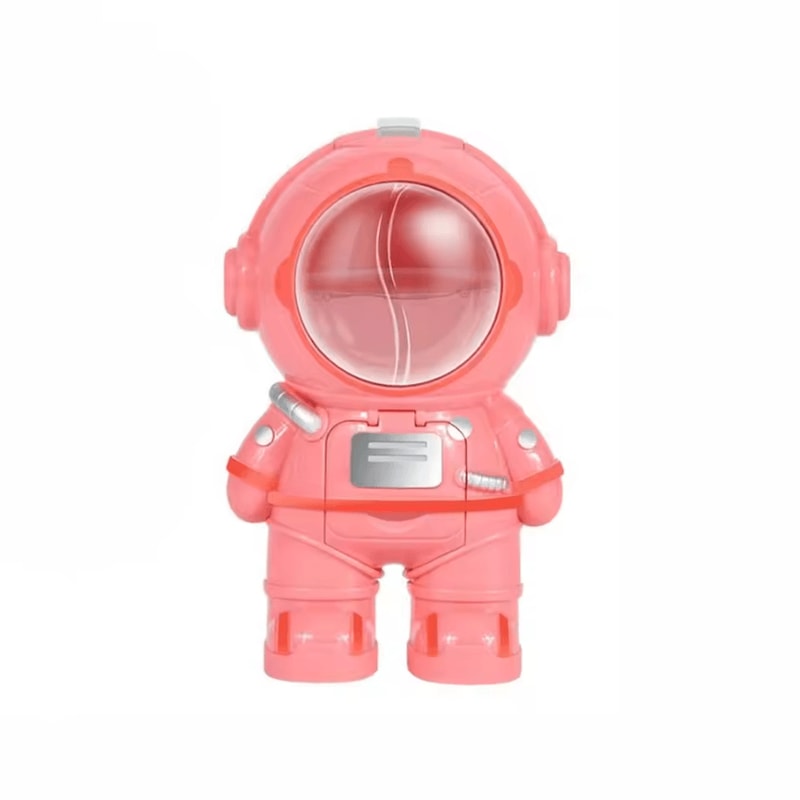 AstroSip Mini Water Dispenser Bottle Cute Astronaut Kids Straw Cup With Press System 4