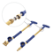 MistPro Brass PushPull Spray Nozzle Adjustable SingleDouble Head Misting Connector 1
