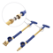 MistPro Brass PushPull Spray Nozzle Adjustable SingleDouble Head Misting Connector 1