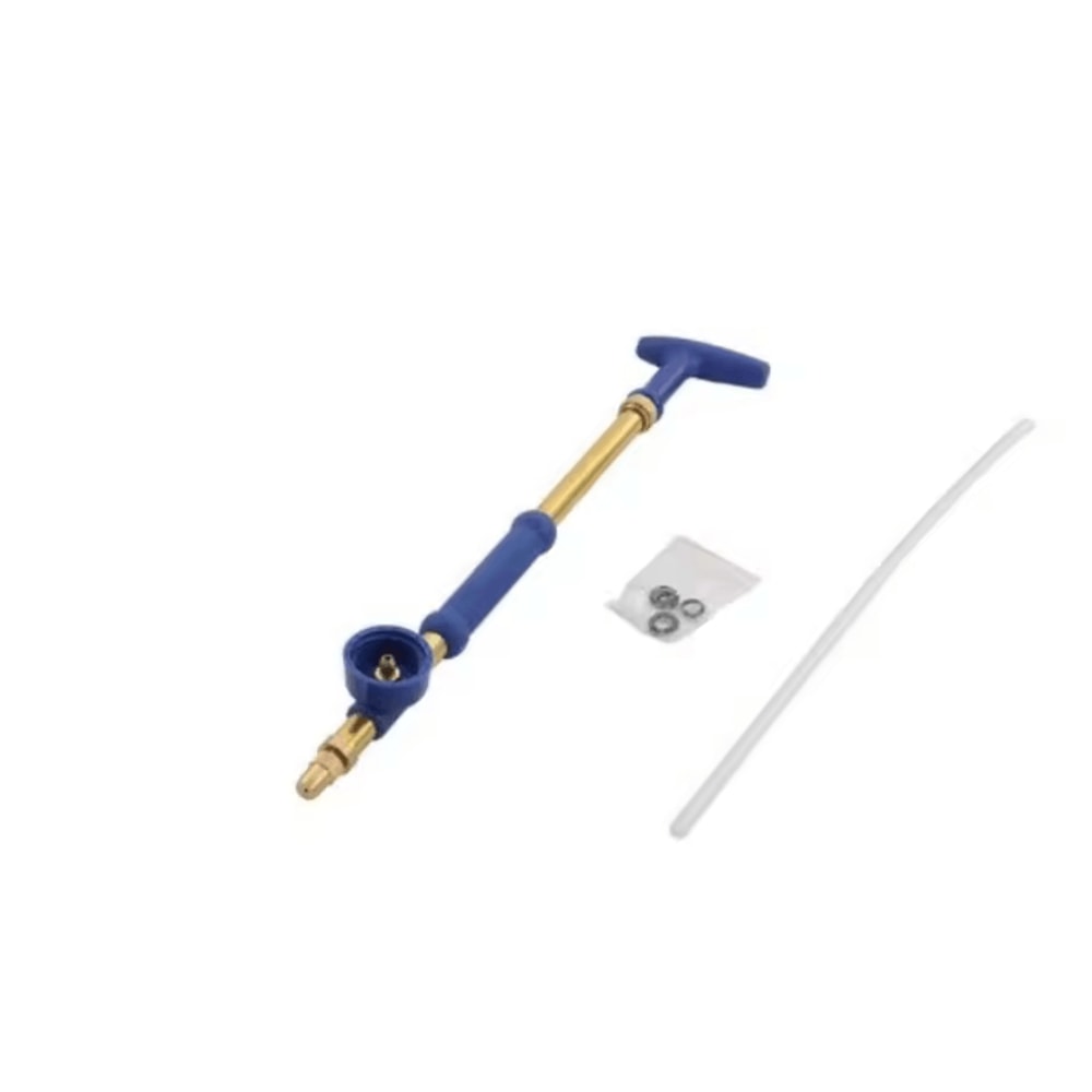 MistPro Brass PushPull Spray Nozzle Adjustable SingleDouble Head Misting Connector 3