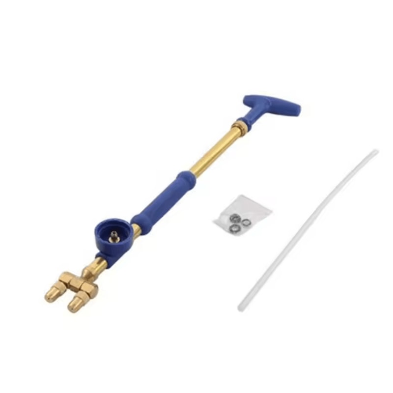 MistPro Brass PushPull Spray Nozzle Adjustable SingleDouble Head Misting Connector 4