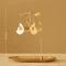 LumiSpin Gold Rotating Candle Holder Romantic Spinning Tealight Decor For Home Events 5