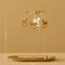 LumiSpin Gold Rotating Candle Holder Romantic Spinning Tealight Decor For Home Events 6