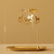 LumiSpin Gold Rotating Candle Holder Romantic Spinning Tealight Decor For Home Events 6