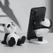 PandaCharm Resin Phone Holder Cute Panda Figurine Desk Stand Decor 0