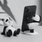 PandaCharm Resin Phone Holder Cute Panda Figurine Desk Stand Decor 0