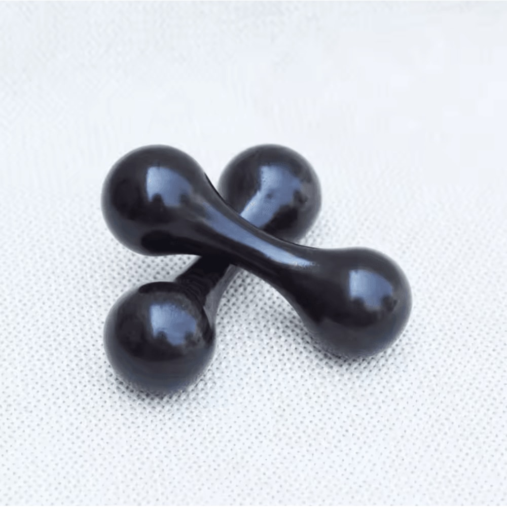 ZenSpin Wooden Finger Gyro Toy Rosewood Ebony Stress Relief Knuckle Spinner 1