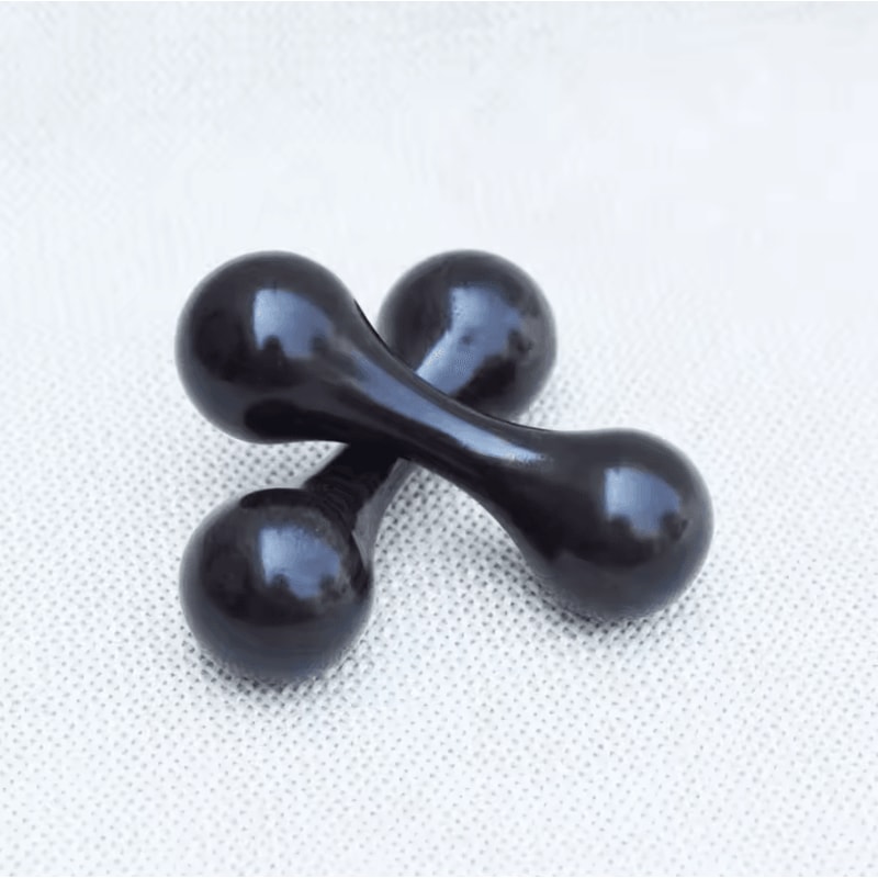 ZenSpin Wooden Finger Gyro Toy Rosewood Ebony Stress Relief Knuckle Spinner 1