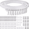 FlexiGlide Bendable Curtain Track Rail Silent Nano Curtain Rail System 0