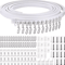 FlexiGlide Bendable Curtain Track Rail Silent Nano Curtain Rail System 0