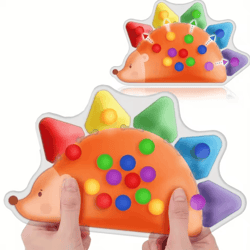 colormind montessori sorting sensory toy – fine motor color matching learning game