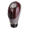LuxShift Wooden Leather Gear Knob Universal 5Speed Manual Car Shift Lever 4