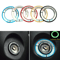 GlowRing Luminous Ignition Switch Cover Alloy Car Start Button Decor For Toyota Corolla 0
