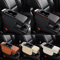 ComfortLift PU Leather Armrest Cushion Multifunction Car Console Pad With Cup Holder Storage 0