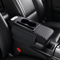 ComfortLift PU Leather Armrest Cushion Multifunction Car Console Pad With Cup Holder Storage 2