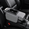 ComfortLift PU Leather Armrest Cushion Multifunction Car Console Pad With Cup Holder Storage 4