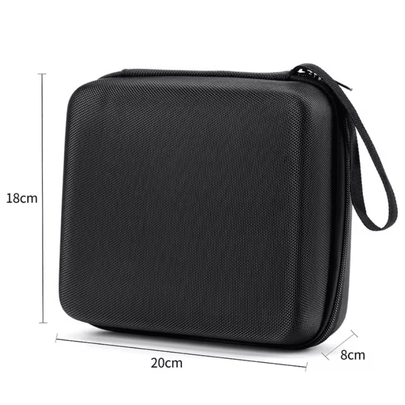 CarryCore Mini EVA Earphone Case Portable Hard Shell Zipper Storage Box 10