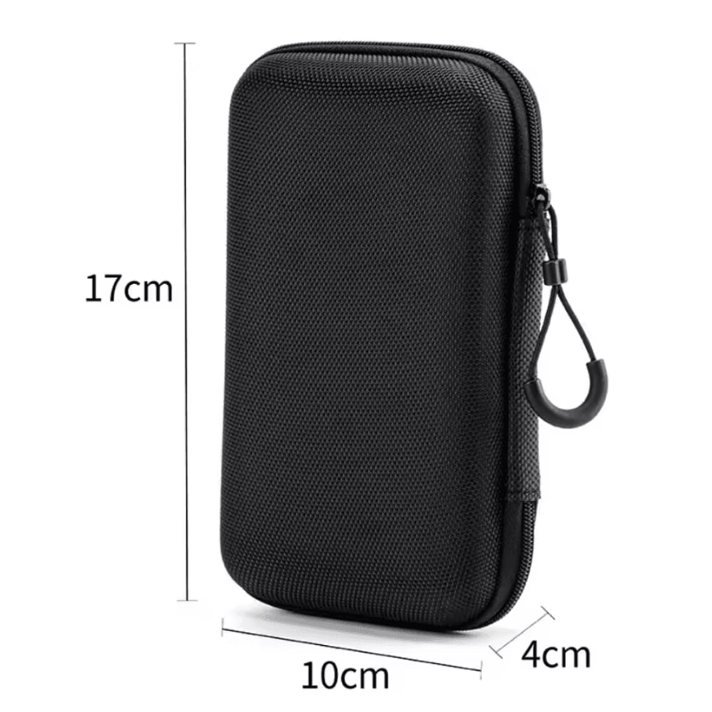 CarryCore Mini EVA Earphone Case Portable Hard Shell Zipper Storage Box 4