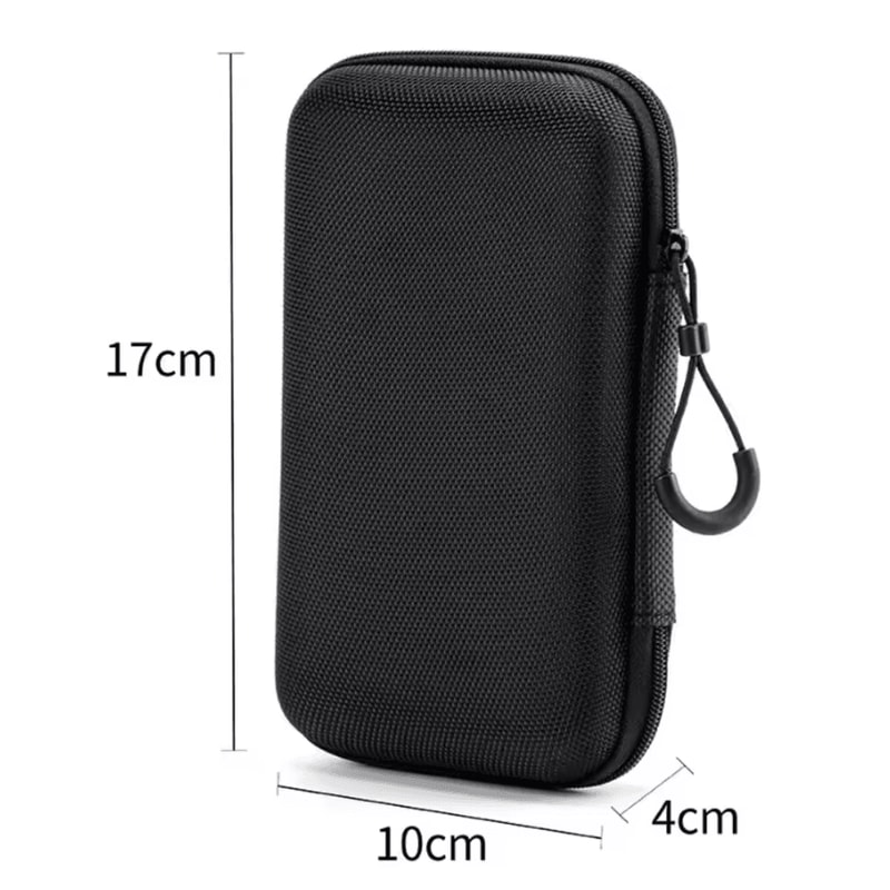 CarryCore Mini EVA Earphone Case Portable Hard Shell Zipper Storage Box 4